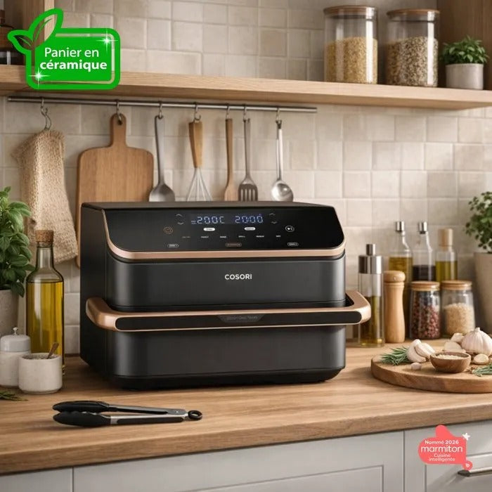Freidora de aire Cosori Dual Blaze Twinfry de 10 litros