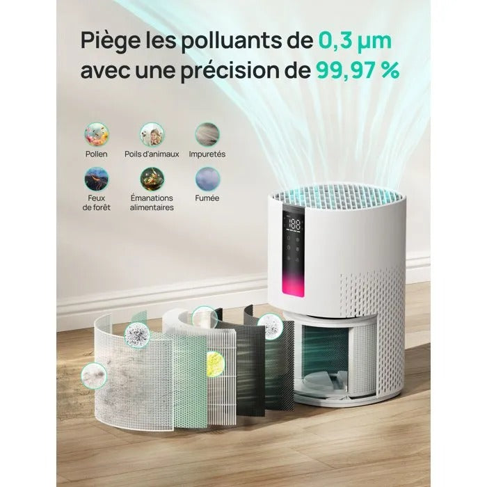 Purificateur d'air Dreo Macro AP605S Multi-couche HEPA