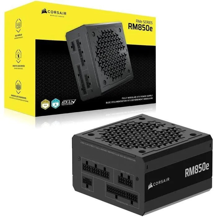 CORSAIR RMe Series RM850e ATX Fully Modular Power Supply - CP-9020296-EU - Cybenetics Gold