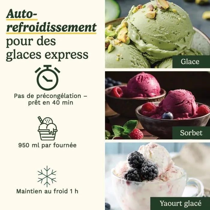 CUISINART Ice Cream Maker 35x31x44 cm 9200 g