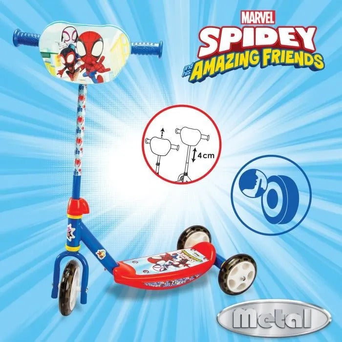 SMOBY Kids Scooter - 46 cm Length, 15 cm Width, 27 cm Height - 2500 g