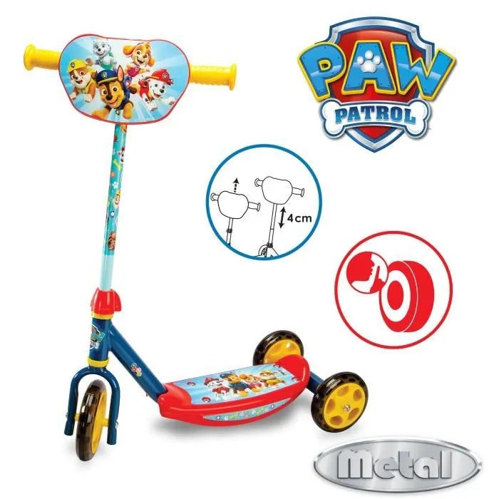 SMOBY Kids Scooter - 28 cm Length, 46 cm Width, 15 cm Height - 2428 g