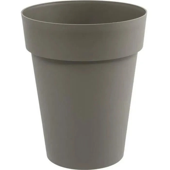 EDGEWARE EDA Tuscan Vase halfway - Ø 44 x H 53 cm - 50 L - Taupe