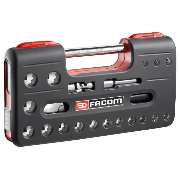 FACOM 1/2' DTBOX Clamp Set - 21 Pieces - 34x18x6 cm - 3800 g