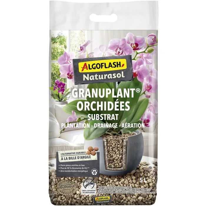 ALGOFLASH NATURASOL Clay Bark Wood Chips 39x28x9 cm 4330 g