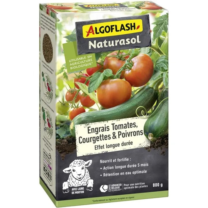 ALGOFLASH NATURASOL Fertilizer 880 g for Garden and Swimming Pool