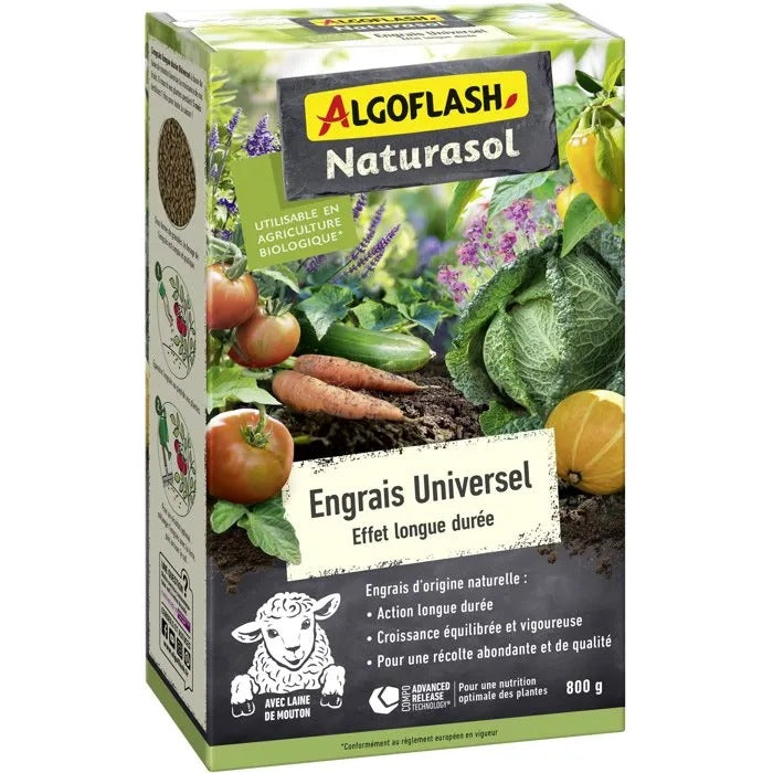 ALGOFLASH NATURASOL Fertilizer 880 g for Garden and Swimming Pool