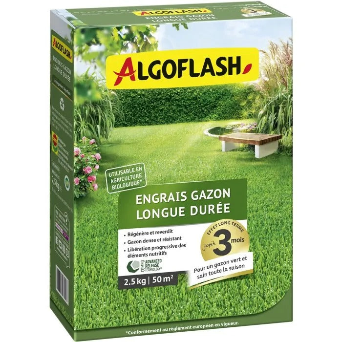 ALGOFLASH Fertilizer 2700 g for Garden and Swimming Pool