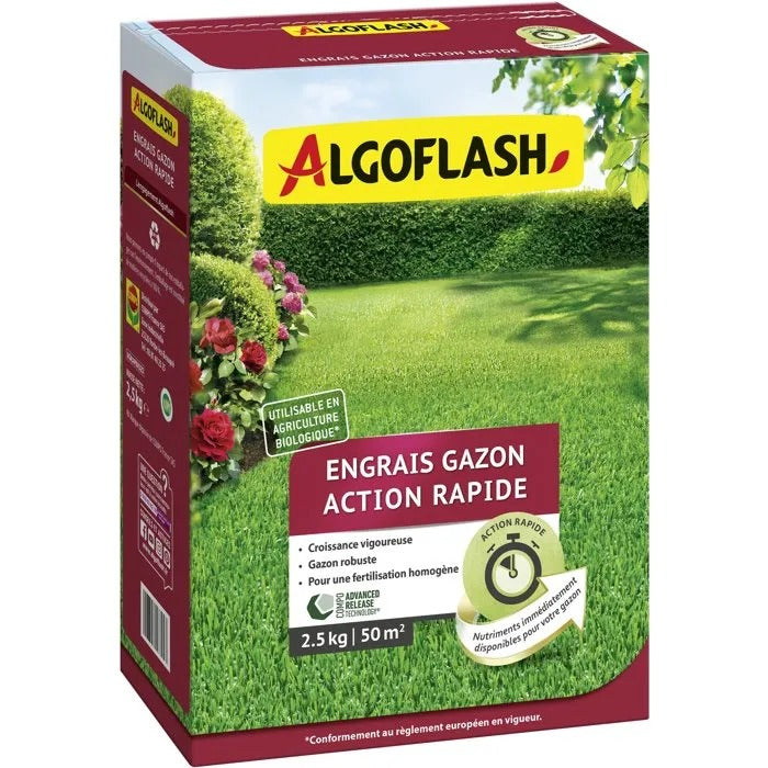ALGOFLASH Fertilizer 2700 g for Garden and Swimming Pool