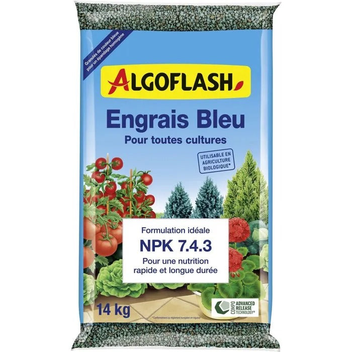 ALGOFLASH Fertilizer 14030 g for Garden and Swimming Pool - 55x38x14 cm
