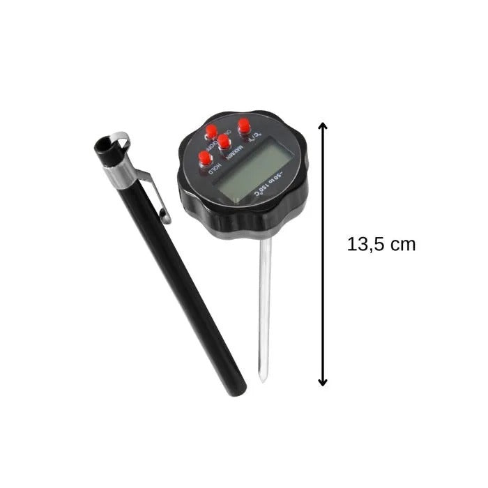 FACKELMANN Kitchen Thermometer - Probe - Cooking Tester - Essential Measuring Tool