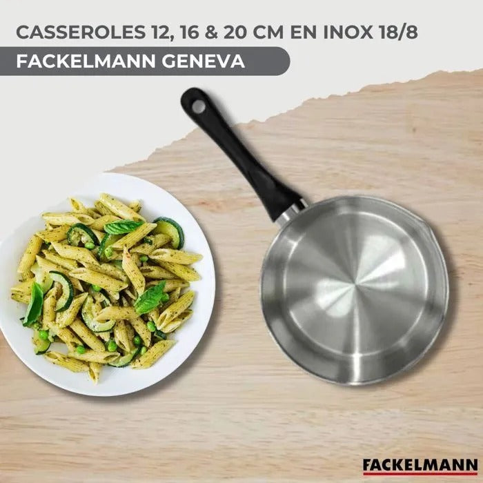 FACKELMANN Cooking Pan - Stainless Steel - 30 x 40 cm