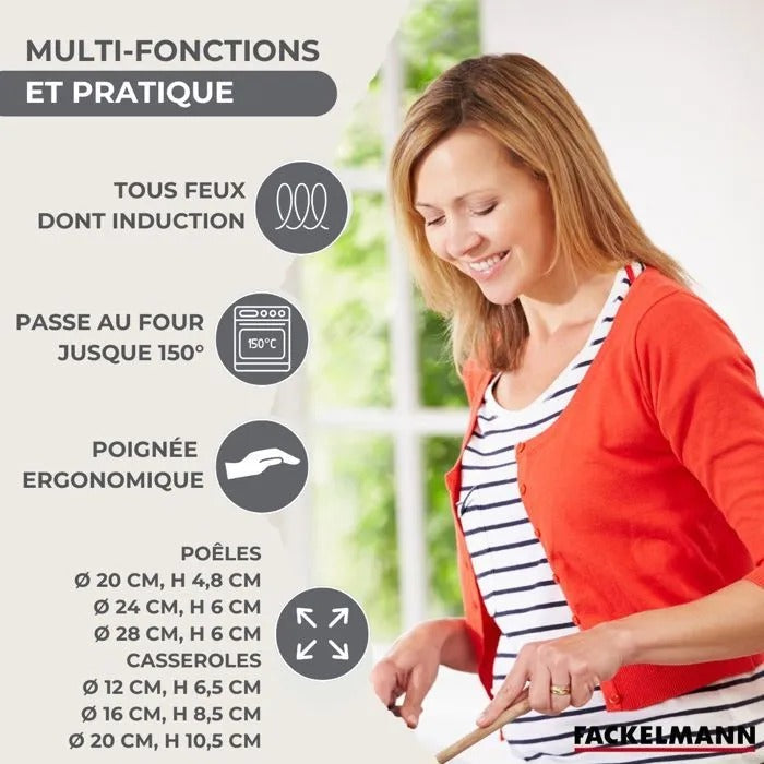FACKELMANN Cookware 60x39x30 cm 5260 g
