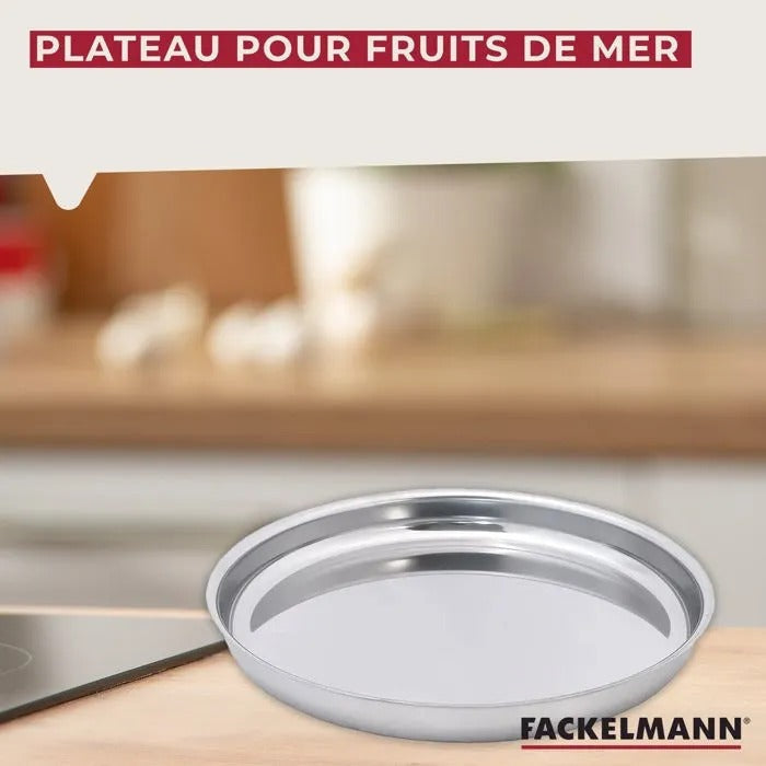 FACKELMANN Fruit Seafood Service Set - 40x31x20 cm - 1350 g