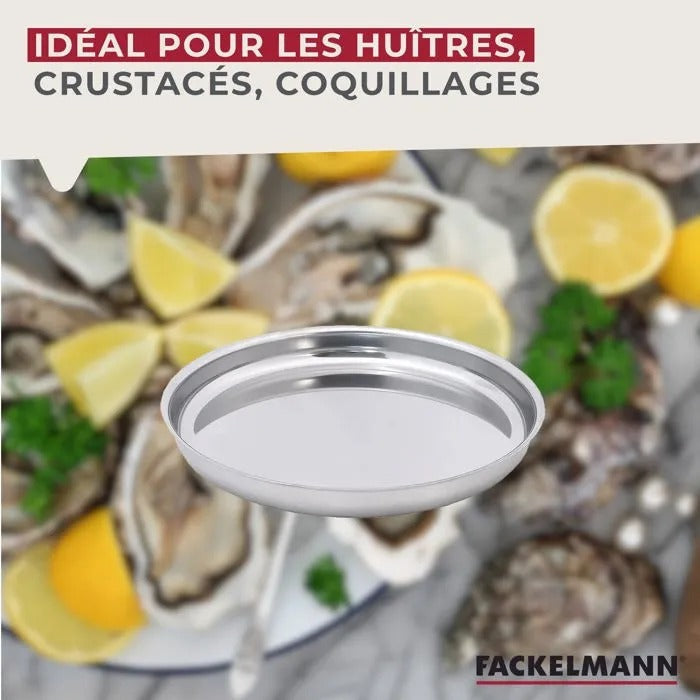 FACKELMANN Fruit Seafood Service Set - 40x31x20 cm - 1350 g