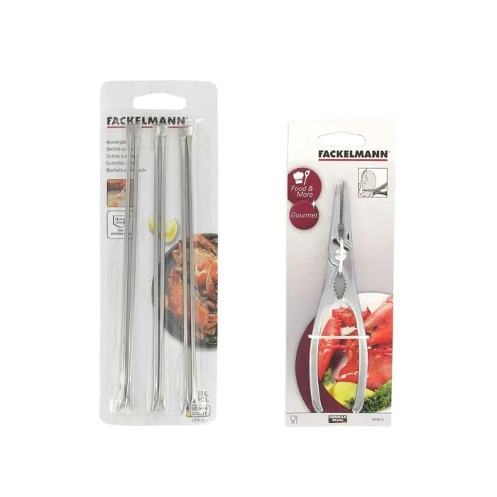 FACKELMANN Fruit Seafood Service Set - 25x30x8 cm - 356 g