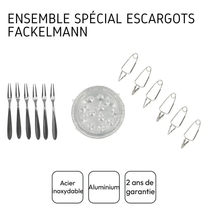 FACKELMANN Fruit Seafood Service Set - 30x46x15 cm - 848 g