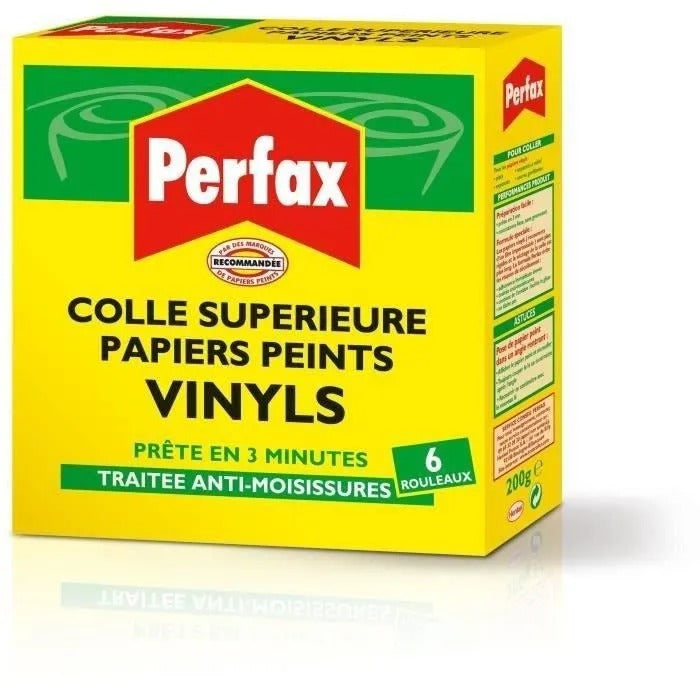 PERFAX Glue for Vinyl Wallpapers 200 g - Ready in 3 Minutes 200gr