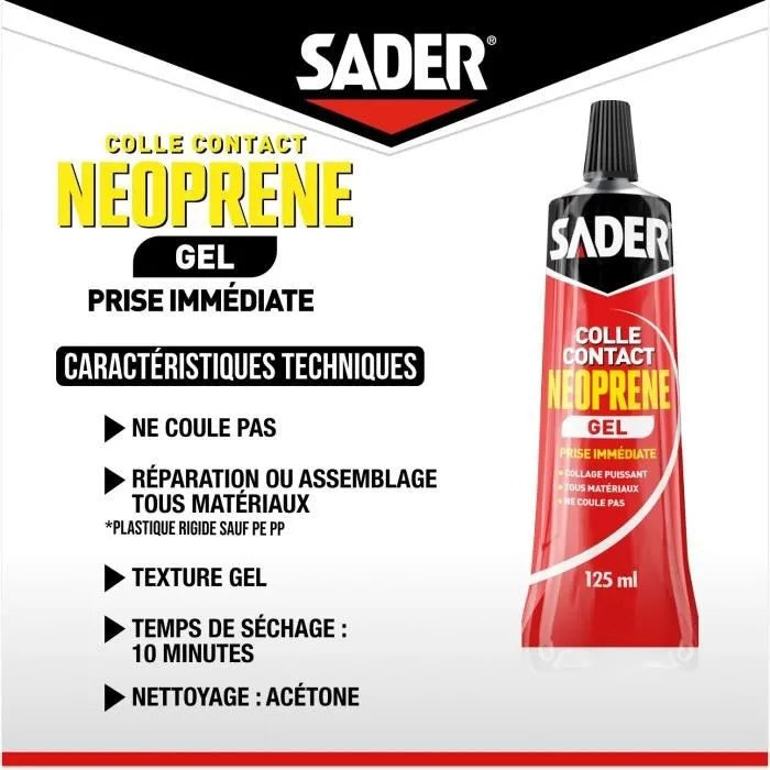 SADER Glue - Fixing Paste - 140 g - DIY Tools