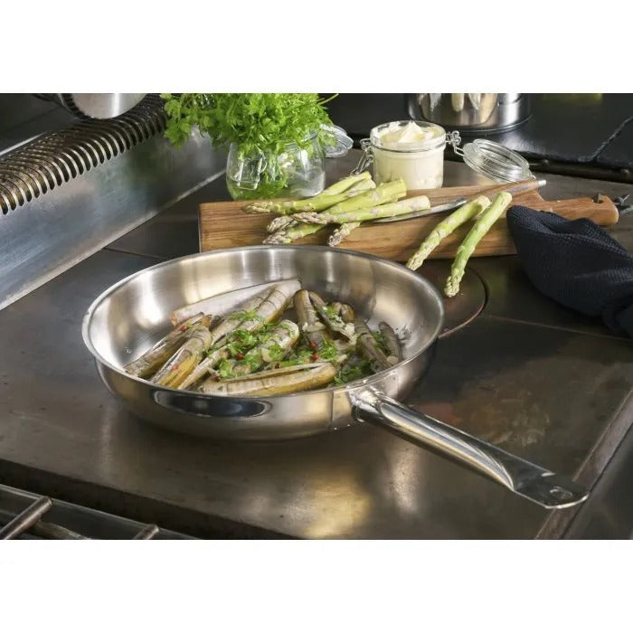 BAUMALU Cooking Pan - Stainless Steel - 40 x 22 cm