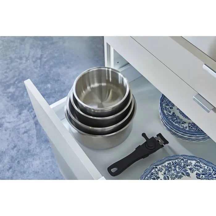 BAUMALU Casseroles Set - 4 Pieces - Induction Compatible - 14 to 20 cm
