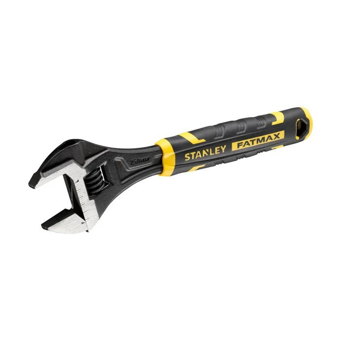 Stanley Fatmax Quick Adjust Adjustable Wrench - 15° Angled Jaws - Metric/Imperial Scales