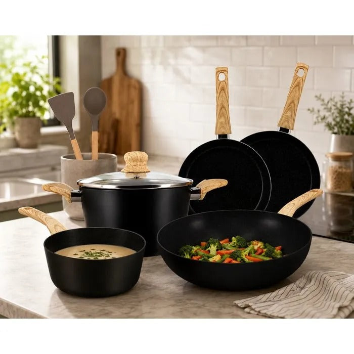 MENASTYL Cookware Set - 37x63x20 cm - 6282 g