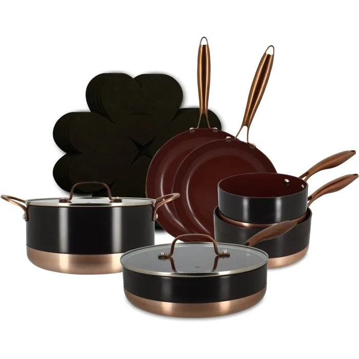 MENASTYL Cookware Set - 64x36x22 cm - 8160 g
