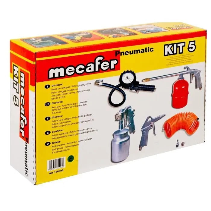 MECAFER Compressed Air Accessory Kit - 9179151 - Paint Gun, Blow Gun, Sprayer