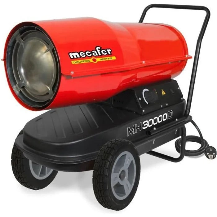 MECAFER Diesel Hot Air Gun with Turbine 30000 W | Model MH30000D