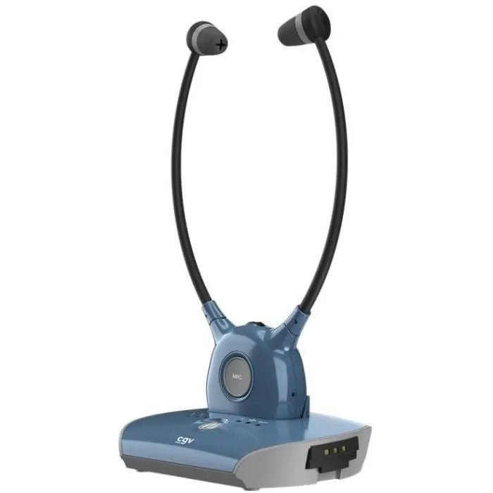 CGV Wireless TV/HIFI Headset - DOLFIN SAPHIR - Integrated Microphone