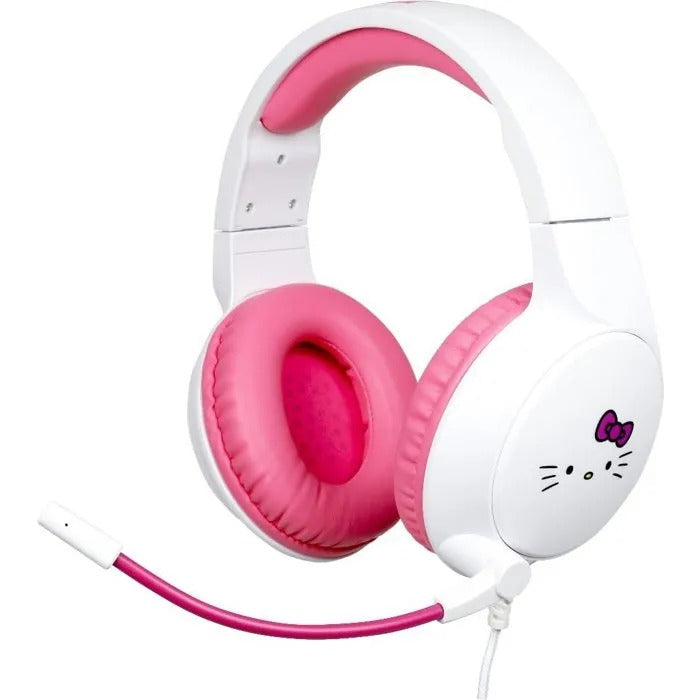 Konix Wired Circumaural Gaming Headset - Hello Kitty Design - Compatible with PC, PS5, Switch 2, Xbox - 1.5 m