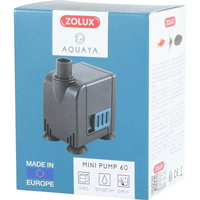 ZOLUX Aquarium Water Pump - 240 g - 8x10x13 cm