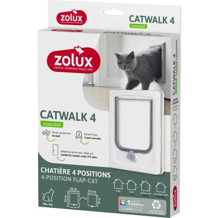 ZOLUX Cat Door - 27x21x5 cm - 400 g