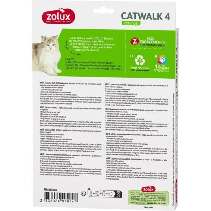 ZOLUX Cat Door - 27x21x5 cm - 400 g
