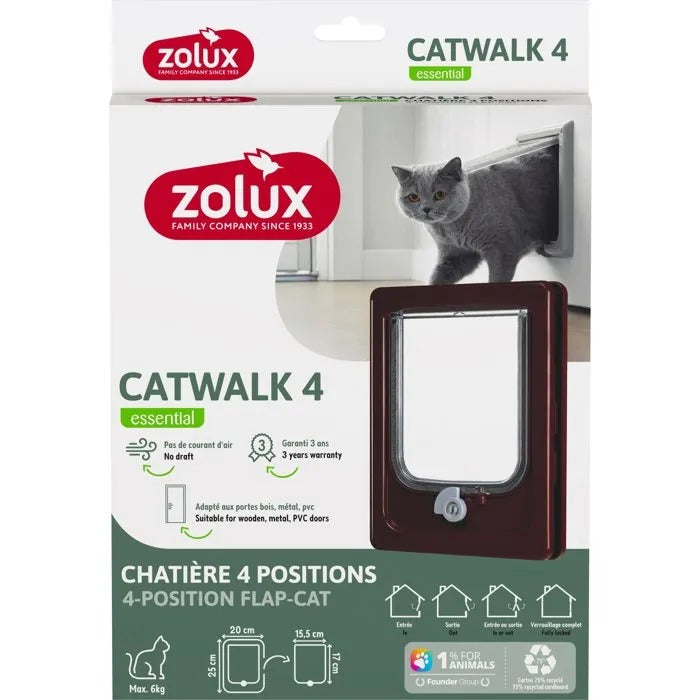 ZOLUX Cat Door - 21x26x5 cm - 400 g