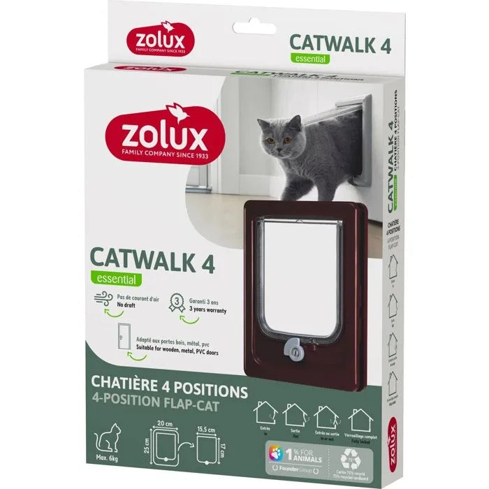 ZOLUX Cat Door - 21x26x5 cm - 400 g