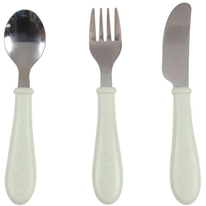 BEABA Baby Cutlery Set - 11 cm x 18 cm x 2 cm - 120 g