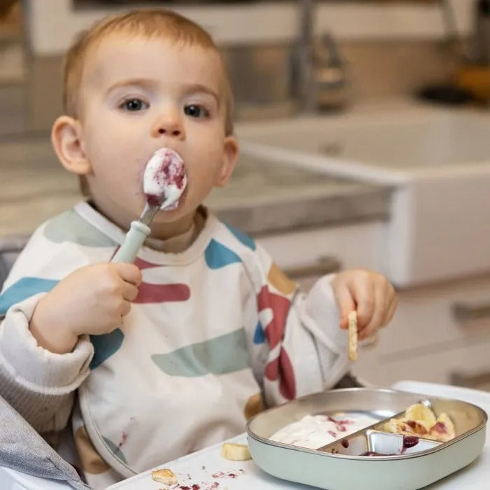 BEABA Baby Cutlery Set - 11 cm x 18 cm x 2 cm - 120 g