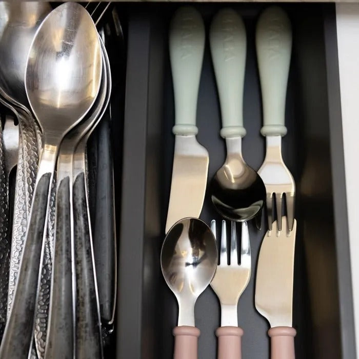 BEABA Baby Cutlery Set - 11 cm x 18 cm x 2 cm - 120 g