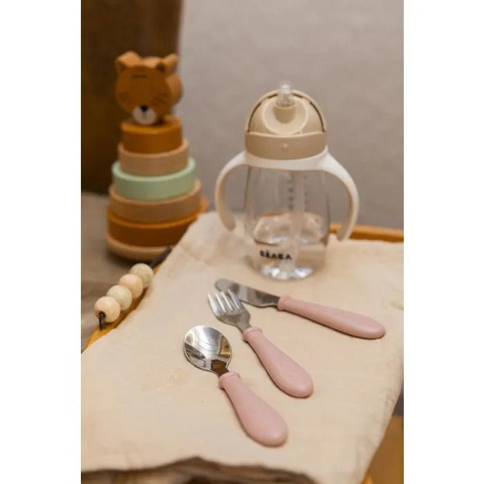 BEABA Baby Cutlery Set - 11 cm x 18 cm x 2 cm - 140 g