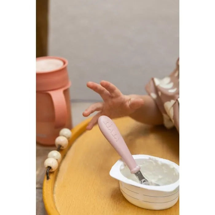 BEABA Baby Cutlery Set - 11 cm x 18 cm x 2 cm - 140 g