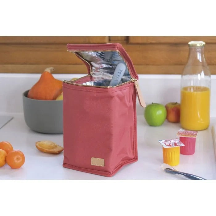 BEABA Insulated Lunch Pouch Terracota 18x4x24 cm 154 g