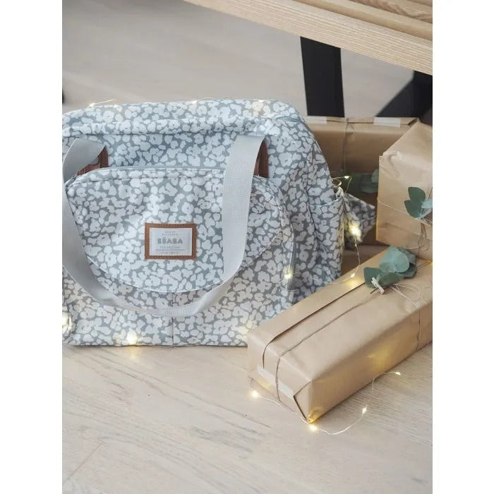 BEABA Geneve Cherry Blossom Diaper Bag