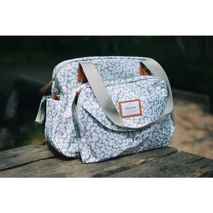 BEABA Geneve Cherry Blossom Diaper Bag