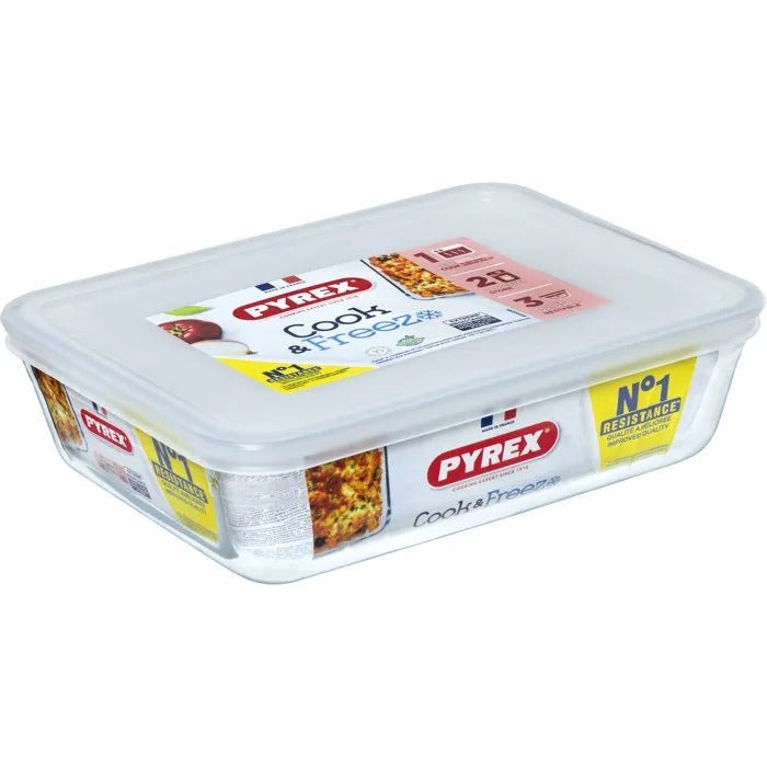 PYREX Airtight Storage Box 26x31x13 cm - 4720 g