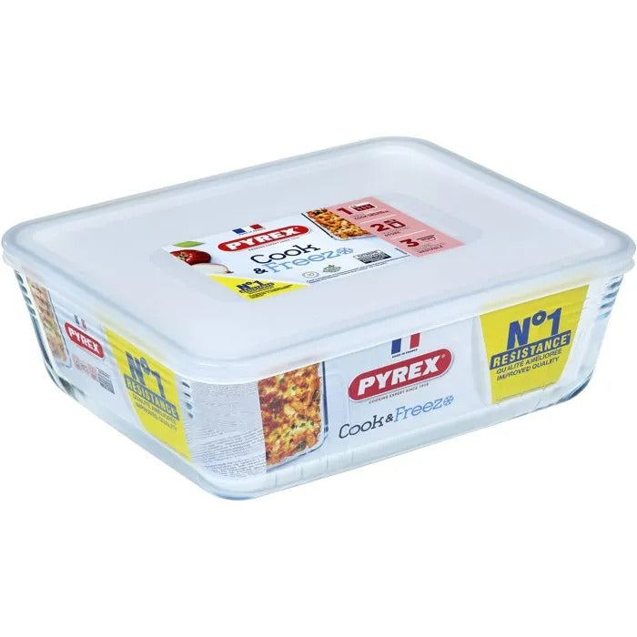 PYREX Airtight Storage Box 26x31x13 cm - 4720 g