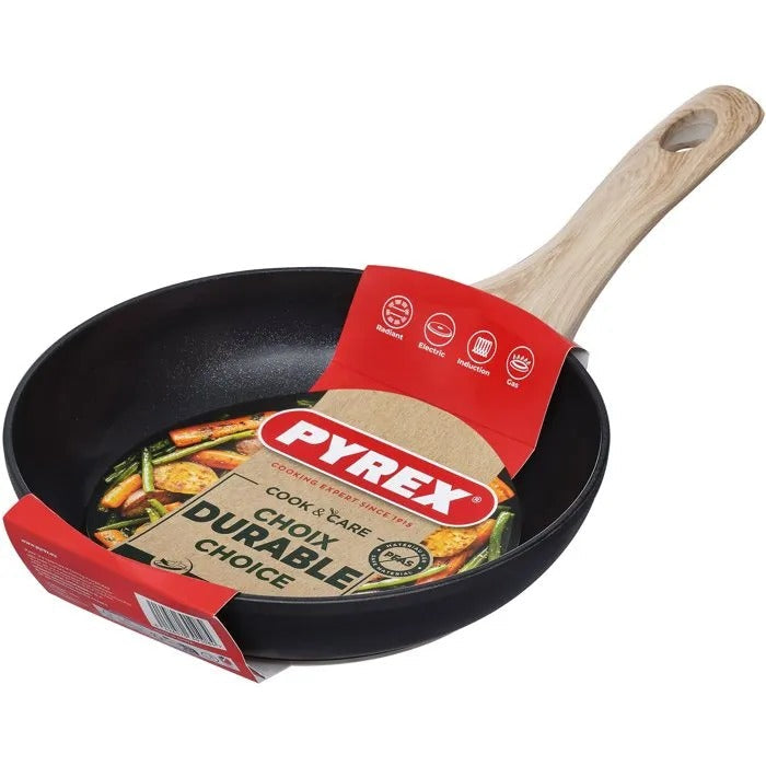 PYREX Frying Pan - 24 x 40 cm - Heavy Duty - All Heat Sources