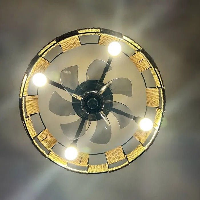 FARELEK Ceiling Fan - Air Treatment - 57x57x27 cm - 3500 g