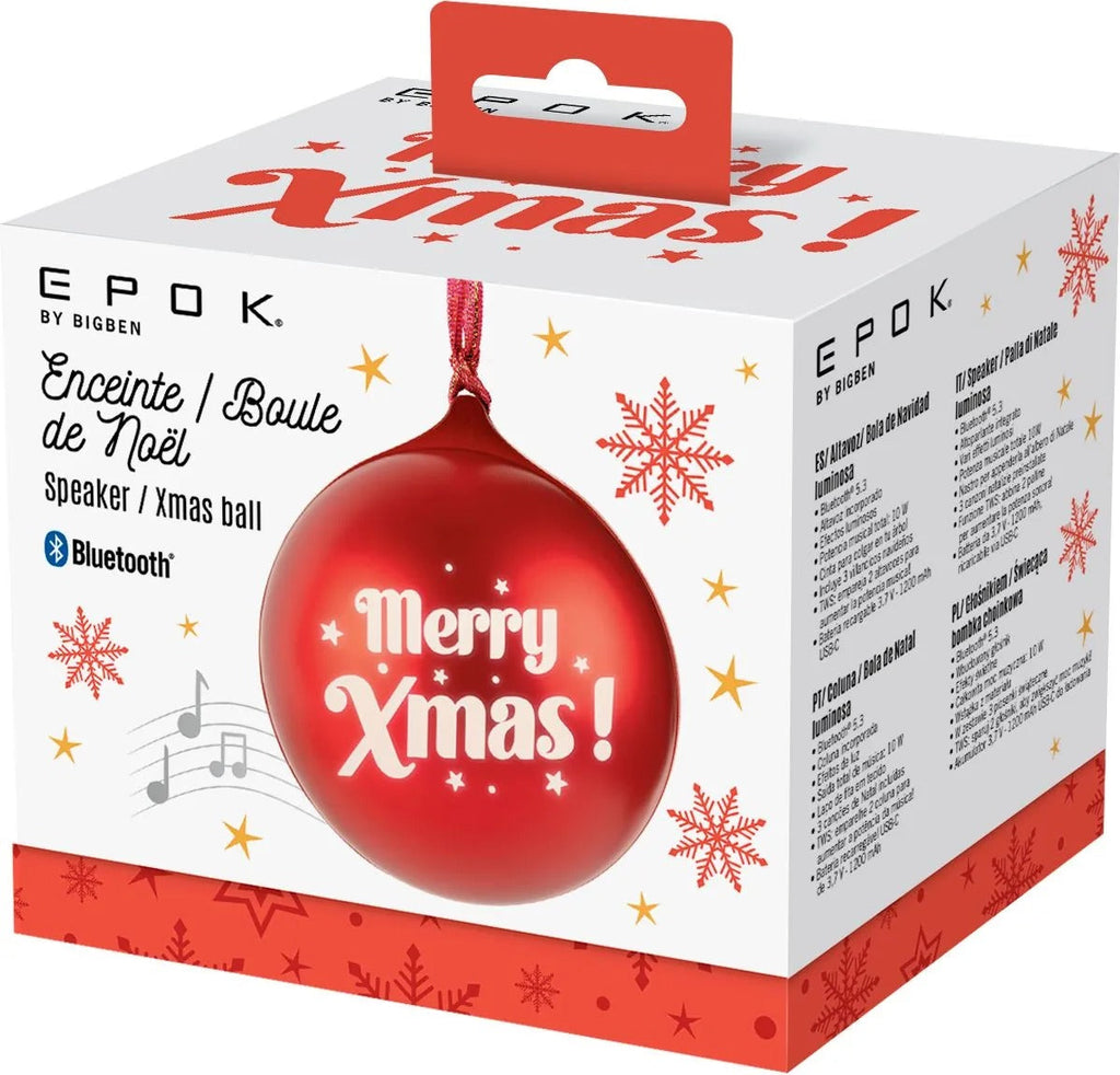 BIGBEN Portable Bluetooth Speaker - 10 cm x 12 cm x 11 cm - 240 g